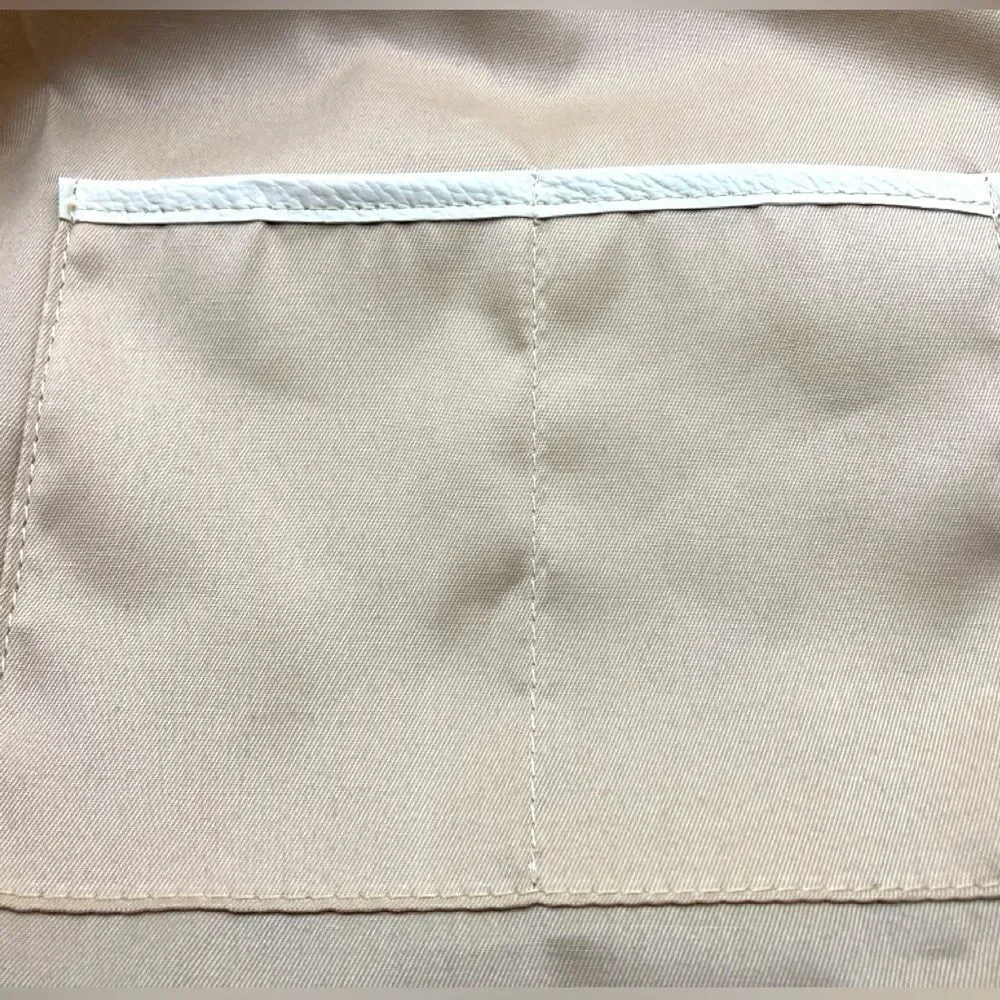 NWT Valentina Latte Pebbled Leather Hobo Italy
